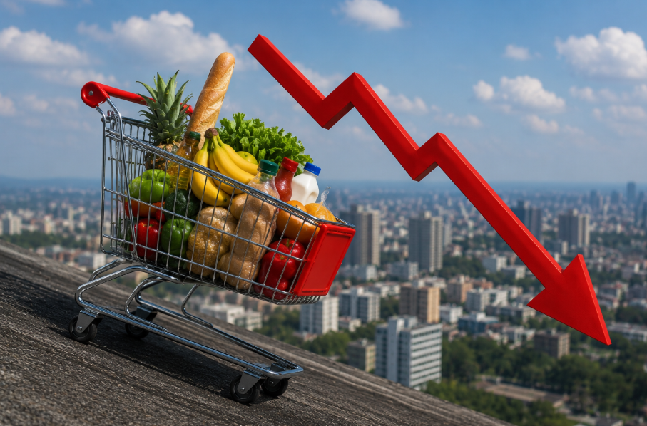 Consumer inflation cools to 4,3% in July, food prices lowest in 16 years