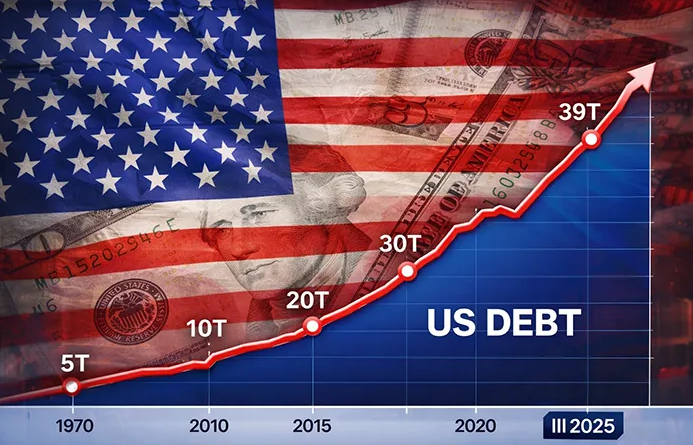 US debt tops $40 trillion as Hormuz takes its toll