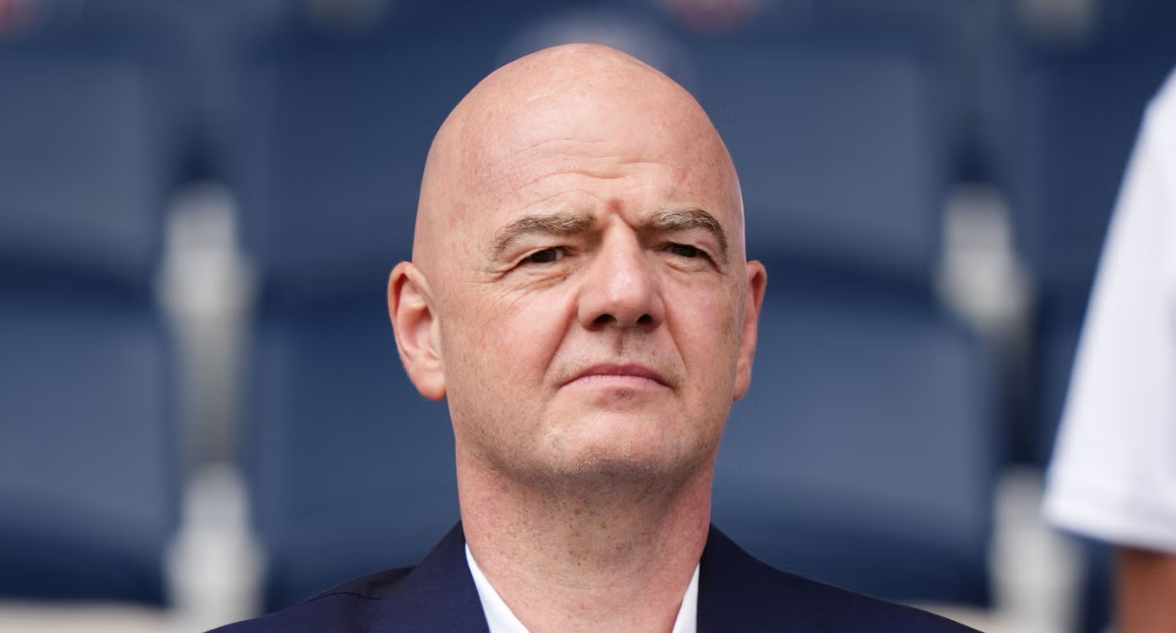 Fifa president Gianni Infantino.