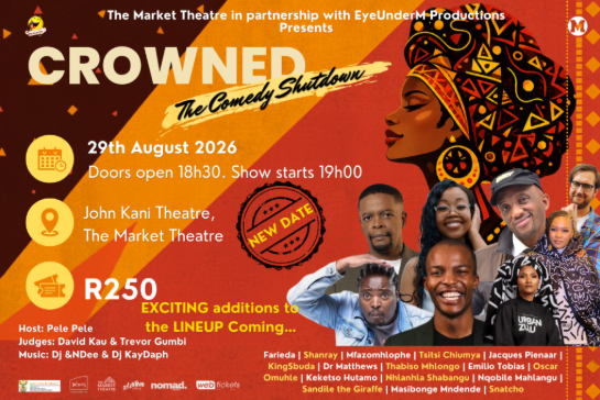 Market Theatre reloads for comedy showdown as Joburg's finest battle for the crown