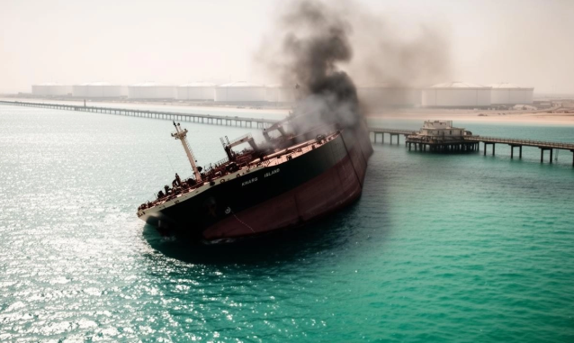 US forces struck one of the Iranian oil tankers over the weekend.