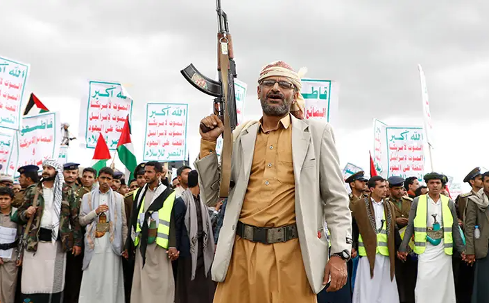 The Houthis are also known as Ansar Allah (or Ansarullah), meaning “Supporters of God” in Arabic.