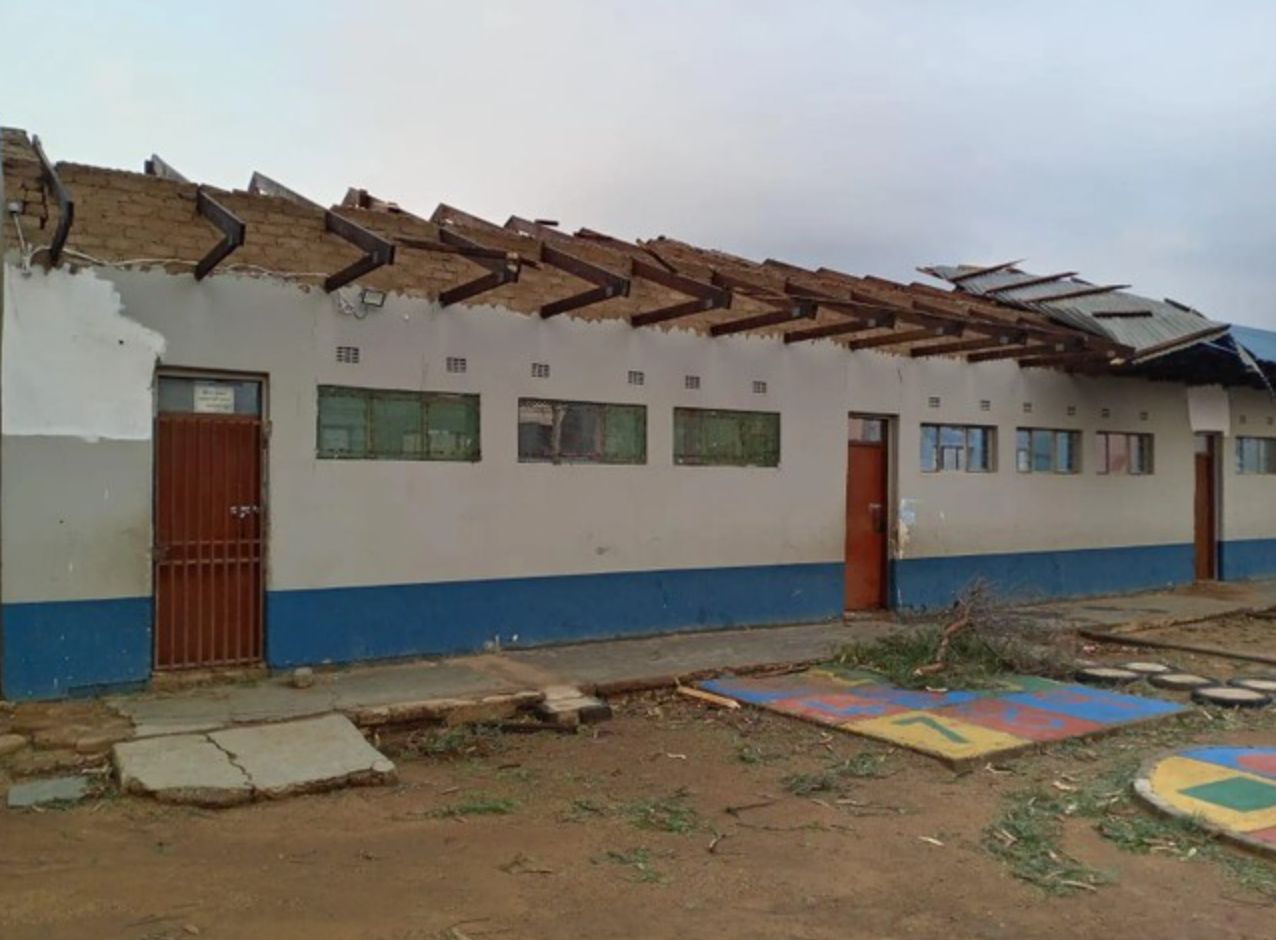 The North West Department of Education says 60 schools across the province were damaged by strong winds on Saturday.