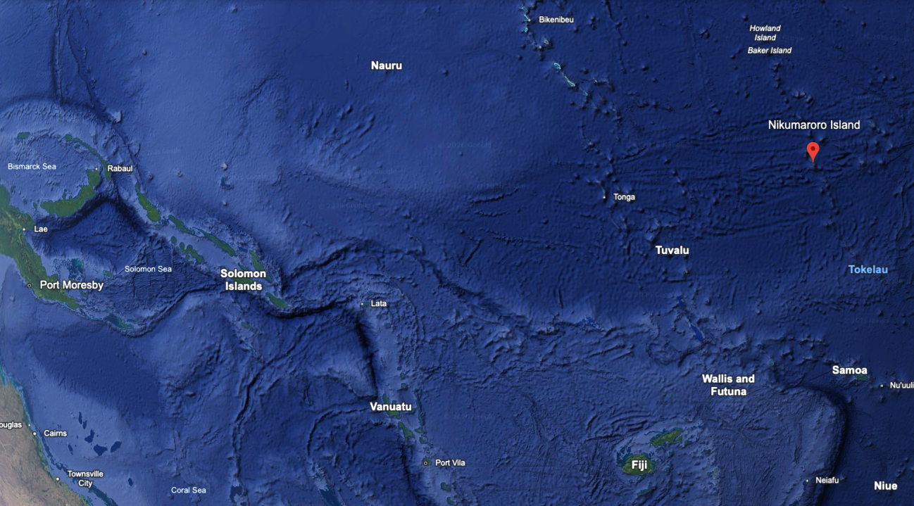 The island, which falls under Kiribati, is one of the remotest places on earth.