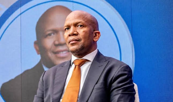 Themba Matlou, chief executive of the South African Social Security Agency.