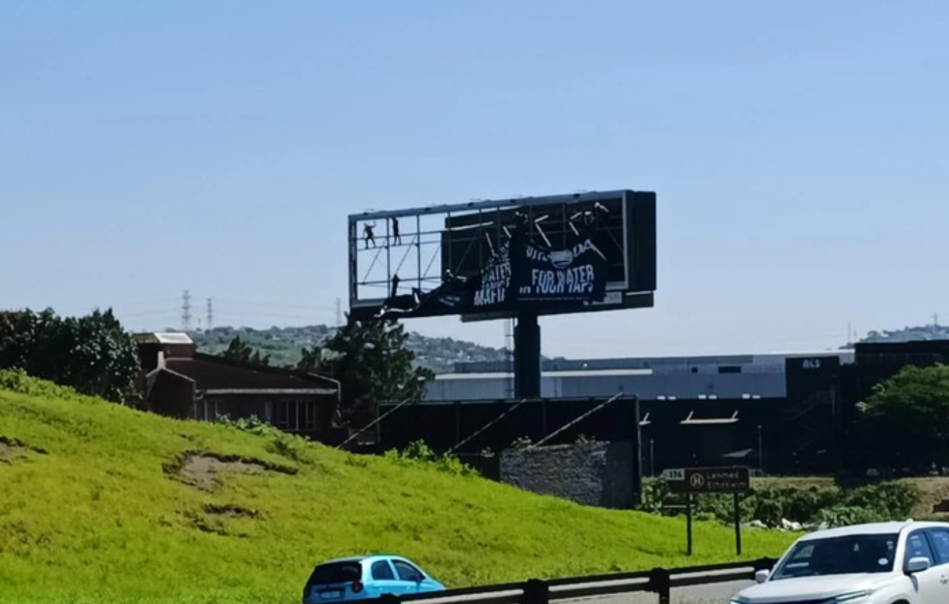 DA billboard removed after eThekwini legal threat