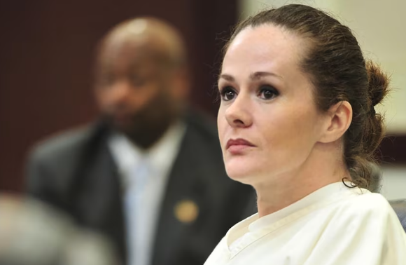 Christa Pike during a court appearance in 2012.