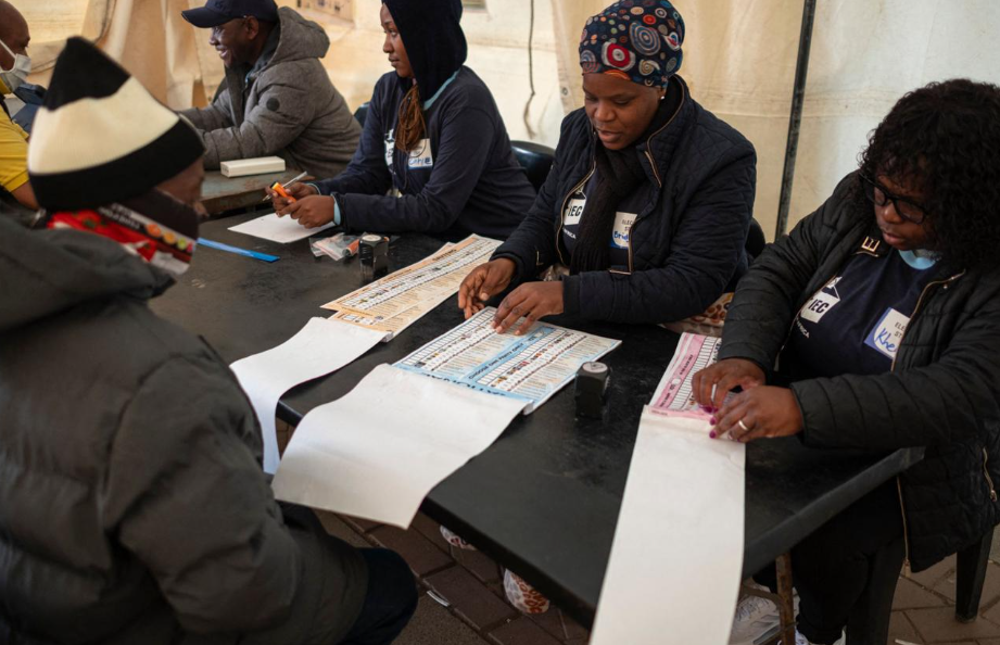 Production of the country’s 79 million ballot papers was more than 66% complete.