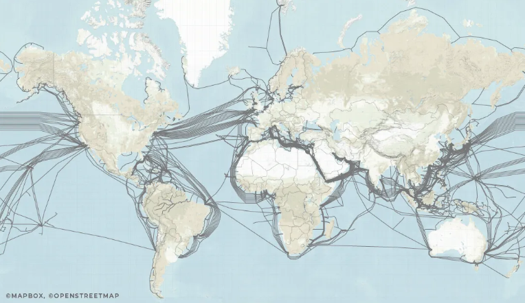 A map of the world's subsurface connectivity infrastructure.