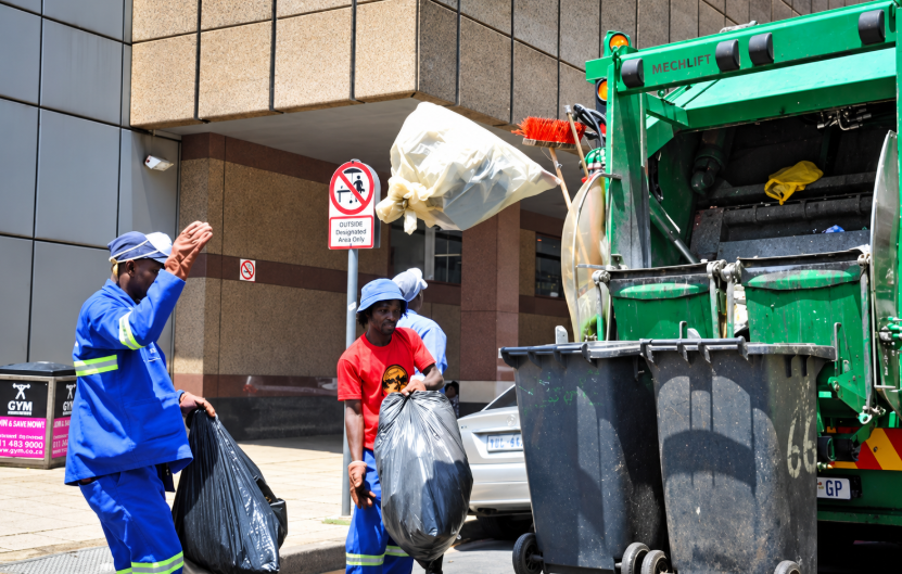 Pikitup has said it's battling to deal with the backlog of uncollected refuse.