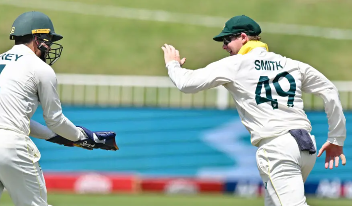 Smith’s slip-catching heroics put Australia in command in Durban